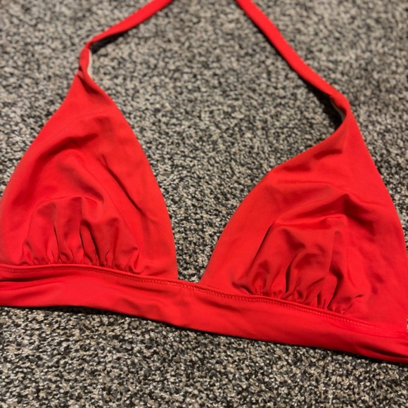 Victoria's Secret Women’s Red Bikini Top Size Large - Picture 5 of 7